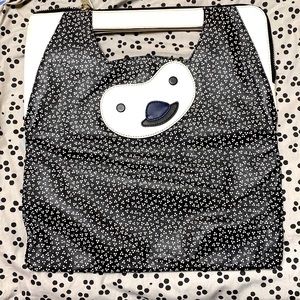 FOSSIL Opening Ceremony Leather Sloth Foldable Clutch